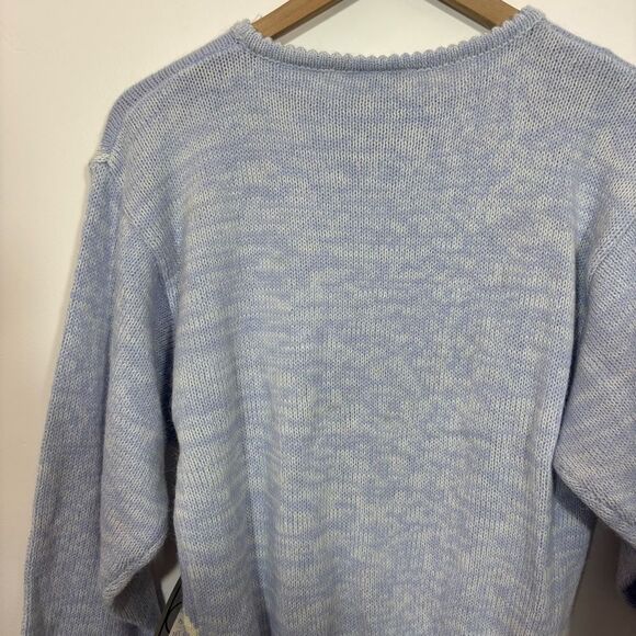 Vintage Tan F Jay NWT Geometric Wool Blend Sweater Size Large - Picture 5 of 12